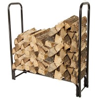 Pure Garden 50-124 Firewood Log Rack  4' - B01FHS37Y0